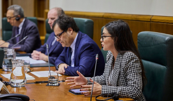 Cristina Fernández (Oficina C), Anthony Smith (OPeN), Paul Braithwaite (OGP) y Eneko Pagazaurtundua, letrado mayor del Parlamento Vasco, durante la clausura del Open Parliament Day 2025 en Vitoria-Gasteiz, donde se presentaron las conclusiones de la jornada Open Parliament Day.  Cristina Fernández (Oficina C), Anthony Smith (OPeN), Paul Braithwaite (OGP) y Eneko Pagazaurtundua, letrado mayor del Parlamento Vasco, durante la clausura del Open Parliament Day 2025 en Vitoria-Gasteiz, donde se presentaron las conclusiones de la jornada Open Parliament Day.