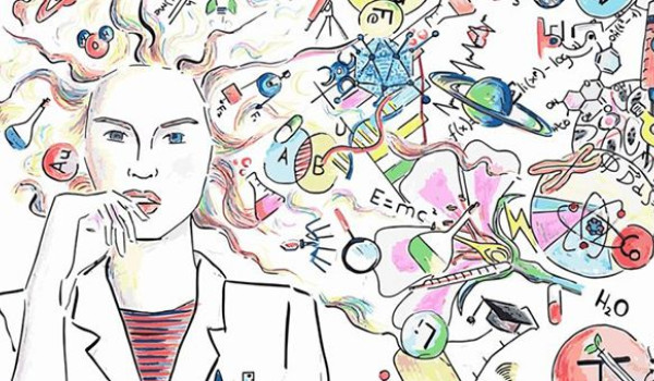 Imagen del curso a cargo de María del Álamo Ortega, titulada Nuestra chica llena de ciencia Imagen del curso a cargo de María del Álamo Ortega, titulada Nuestra chica llena de ciencia