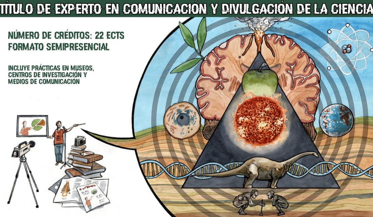 Logo of the Expert Title in Public Communication and Science Outreach at the Autonomous University of Madrid Logo of the Expert Title in Public Communication and Science Outreach at the Autonomous University of Madrid