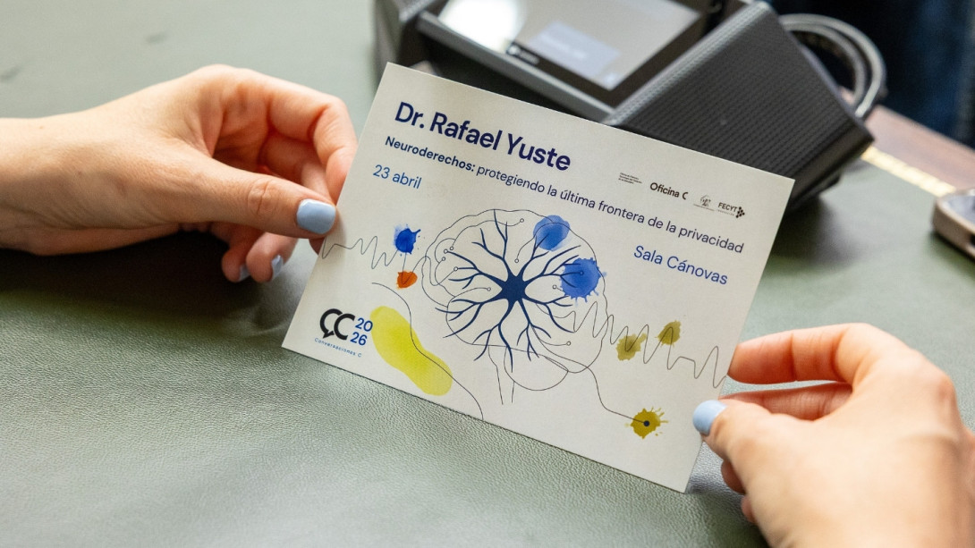 La invitación a la primera sesión de las Conversaciones C, celebrada el 23 de abril en la Sala Cánovas del Congreso de los Diputados.
